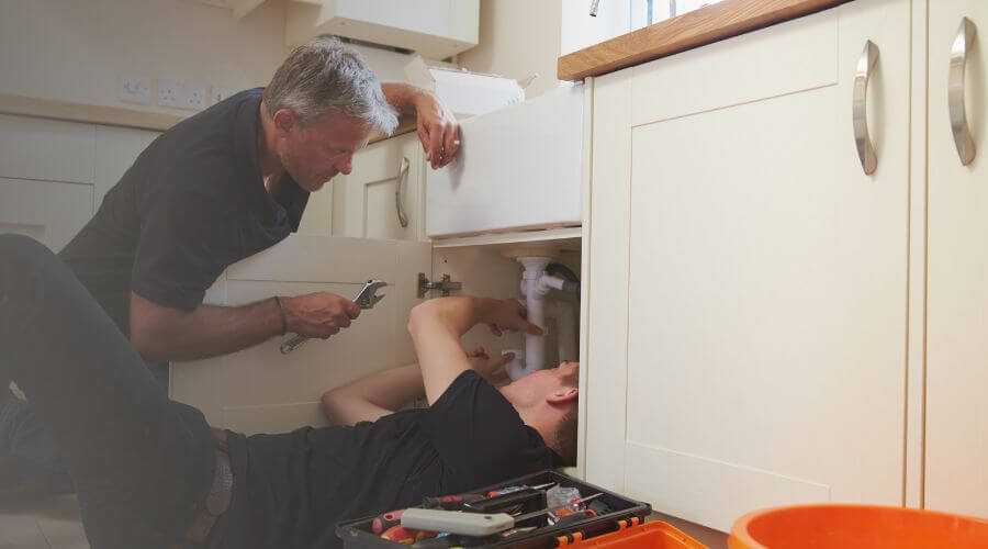 Professional burst pipe repair services in Keller, TX